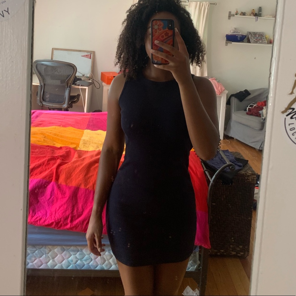 Brandy Melville Navy Mini Dress